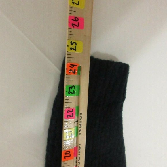 BETTER RICH NY Jane cardigan Sweater women's open-front SMALL deep Navy - Picture 4 of 10